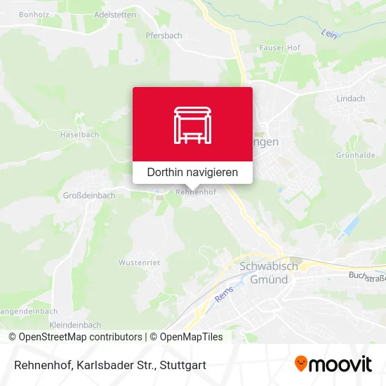 Rehnenhof, Karlsbader Str. Karte