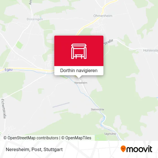 Neresheim, Post Karte