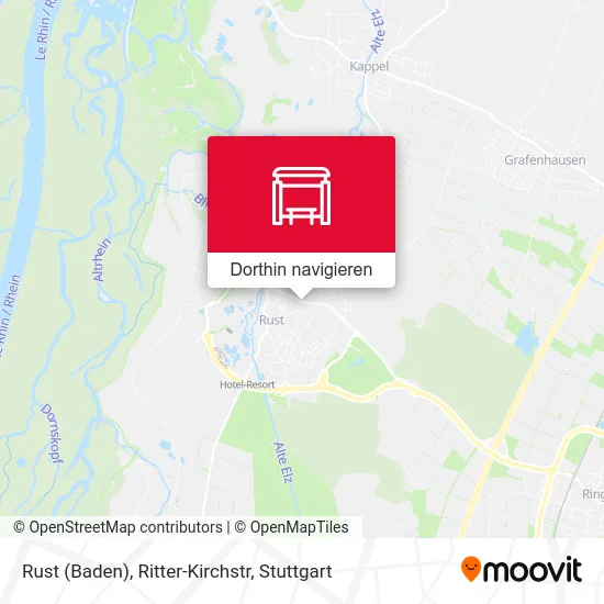 Rust (Baden), Ritter-Kirchstr Karte