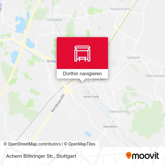 Achern Böhringer Str. Karte