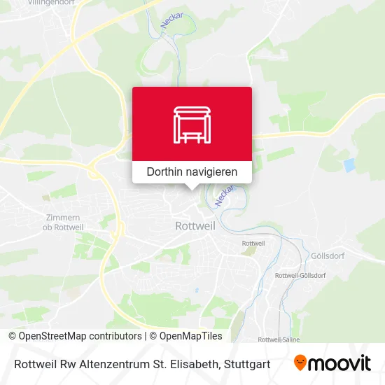 Rottweil Rw Altenzentrum St. Elisabeth Karte
