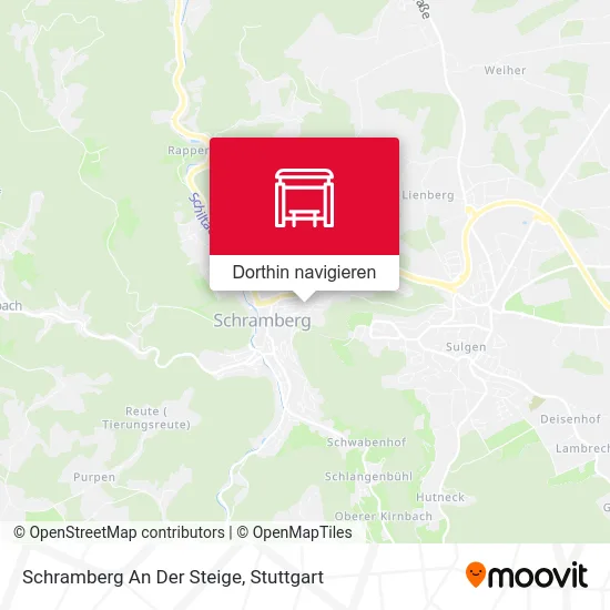 Schramberg An Der Steige Karte