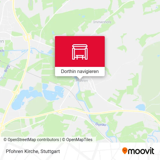 Pfohren Kirche Karte