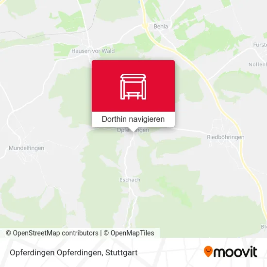 Opferdingen Opferdingen Karte