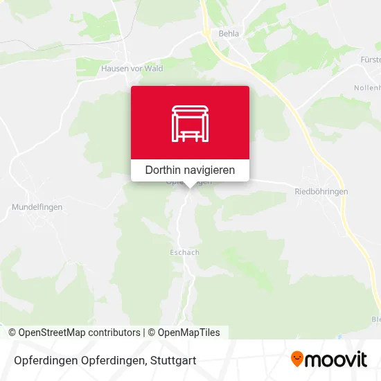Opferdingen Opferdingen Karte