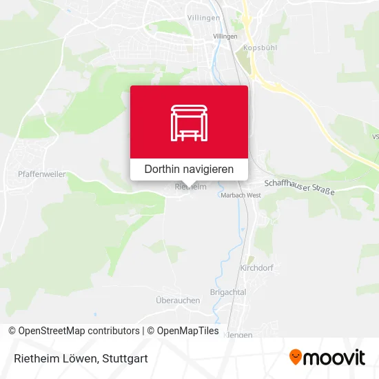 Rietheim Löwen Karte