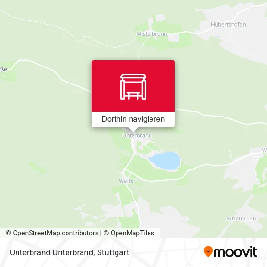 Unterbränd Unterbränd Karte