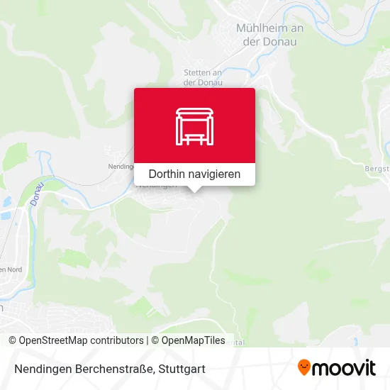 Nendingen Berchenstraße Karte