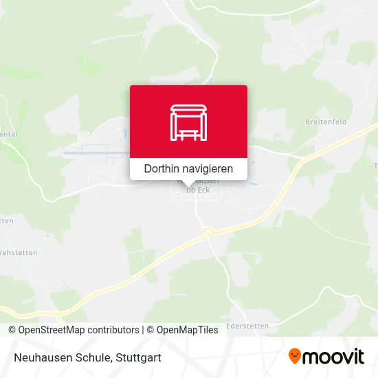Neuhausen Schule Karte