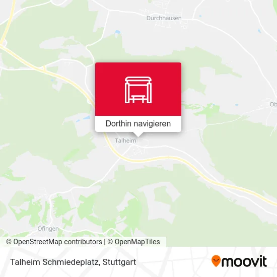 Talheim Schmiedeplatz Karte
