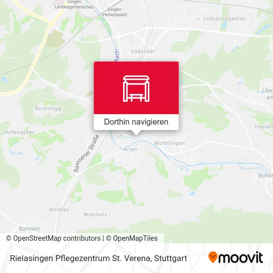 Rielasingen Pflegezentrum St. Verena Karte