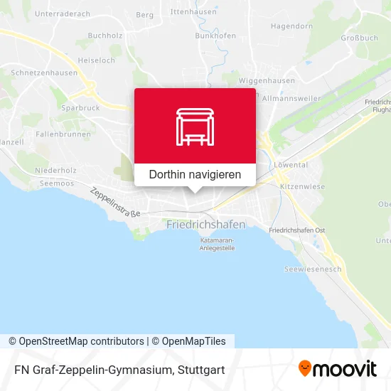 FN Graf-Zeppelin-Gymnasium Karte