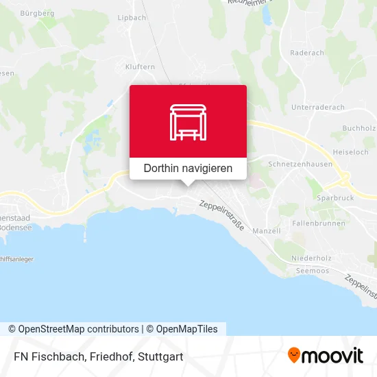 FN Fischbach, Friedhof Karte