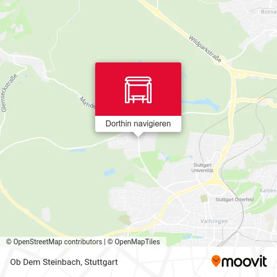 Ob Dem Steinbach Karte