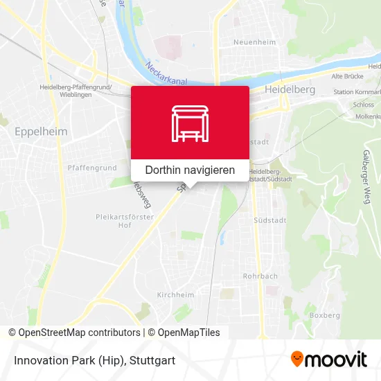 Innovation Park (Hip) Karte