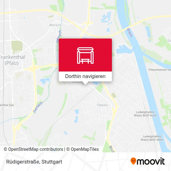 Rüdigerstraße Karte