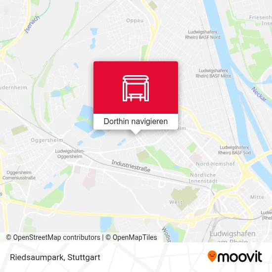 Riedsaumpark Karte