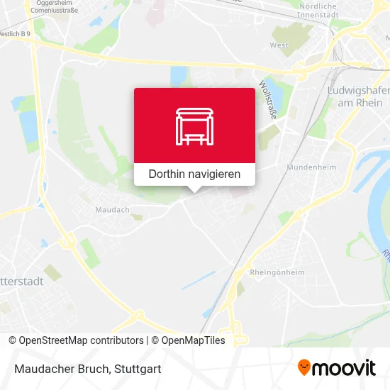 Maudacher Bruch Karte