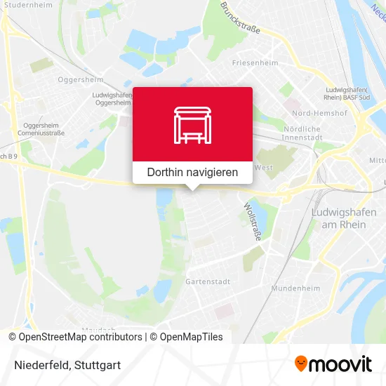 Niederfeld Karte