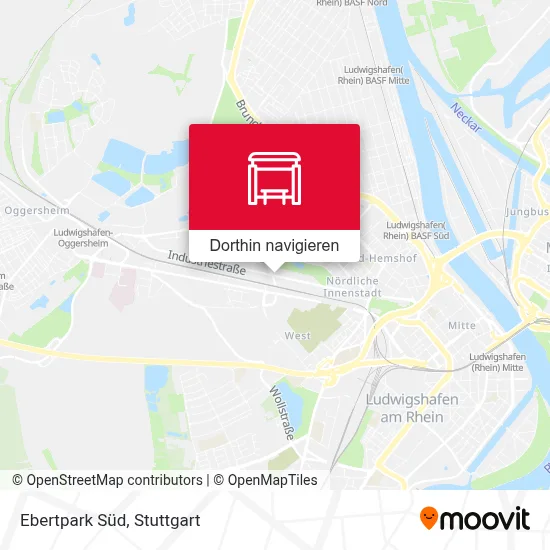 Ebertpark Süd Karte