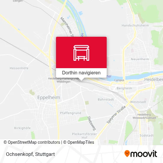 Ochsenkopf Karte