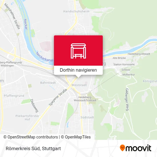 Römerkreis Süd Karte