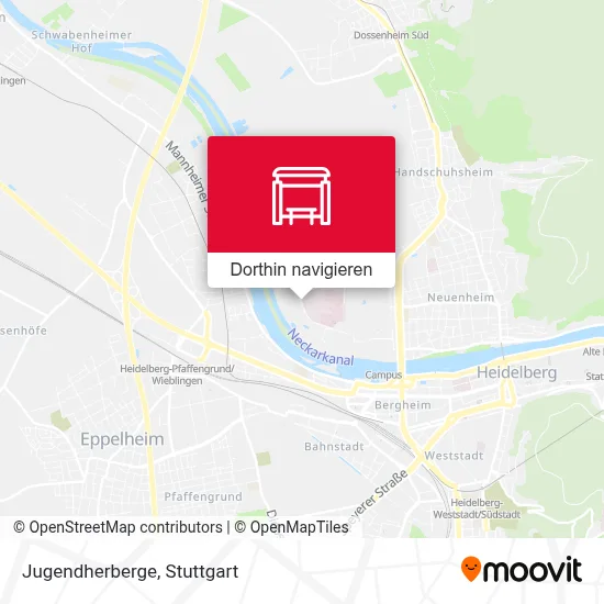 Jugendherberge Karte