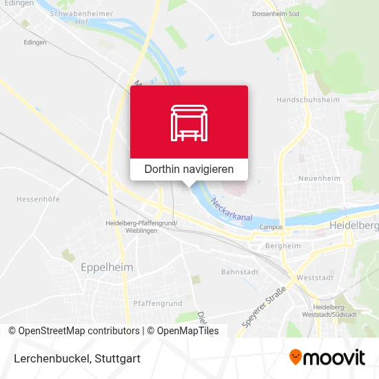 Lerchenbuckel Karte