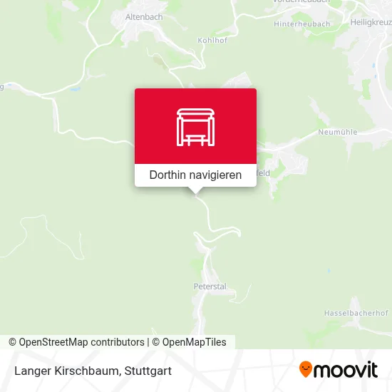 Langer Kirschbaum Karte