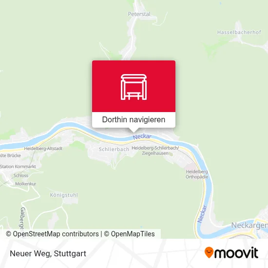 Neuer Weg Karte