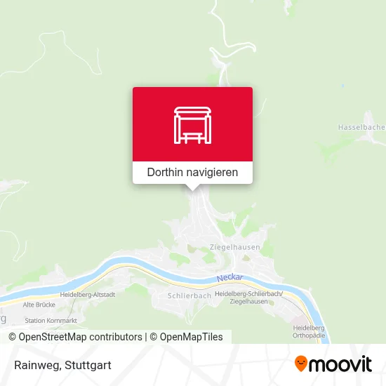 Rainweg Karte