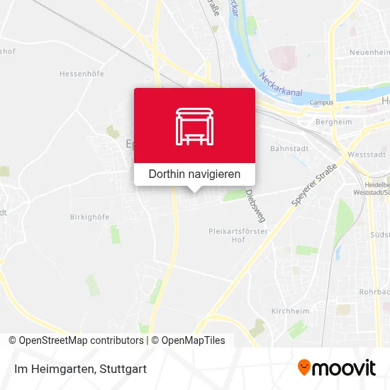 Im Heimgarten Karte