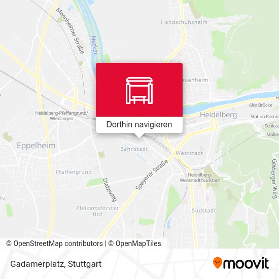 Gadamerplatz Karte