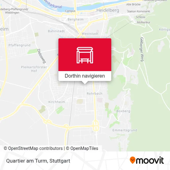 Quartier am Turm Karte