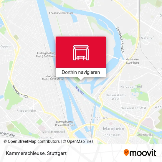Kammerschleuse Karte