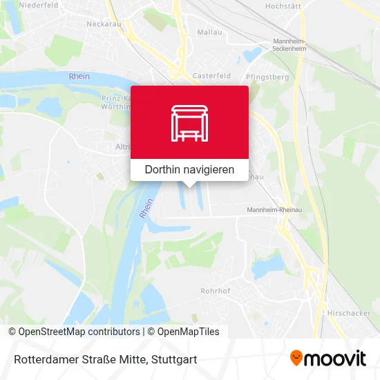 Rotterdamer Straße Mitte Karte