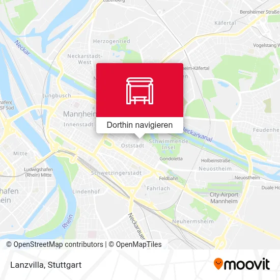 Lanzvilla Karte