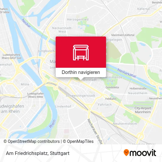 Am Friedrichsplatz Karte