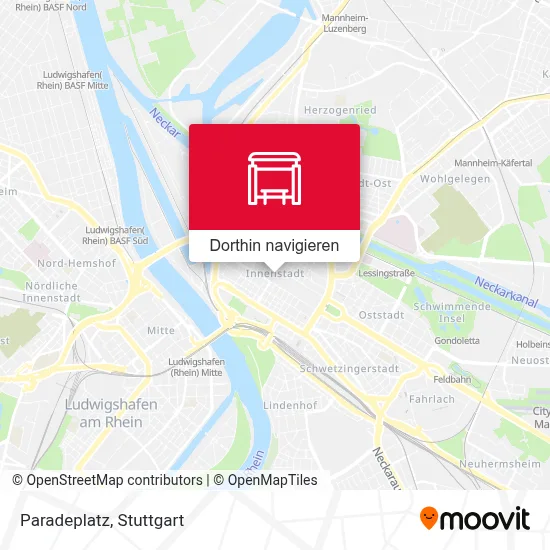 Paradeplatz Karte