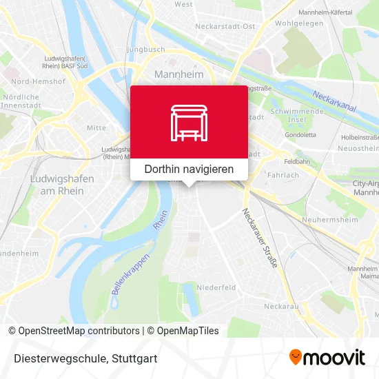Diesterwegschule Karte