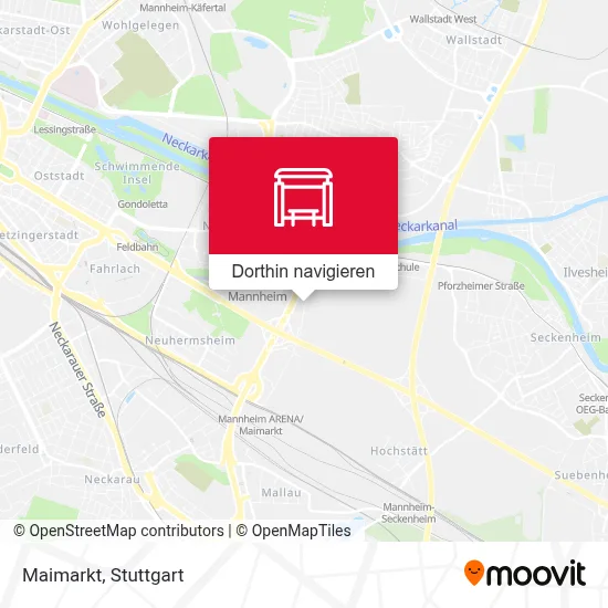 Maimarkt Karte