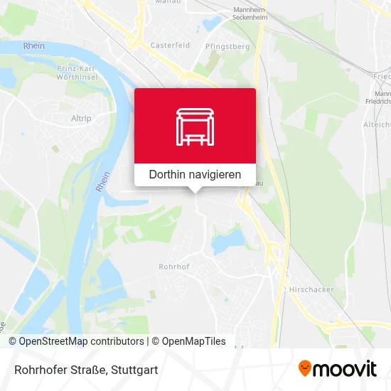 Rohrhofer Straße Karte