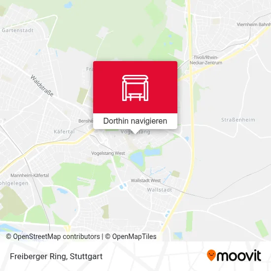 Freiberger Ring Karte