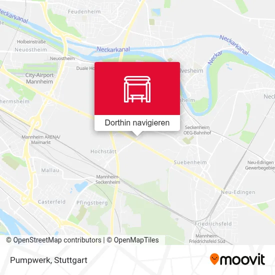 Pumpwerk Karte