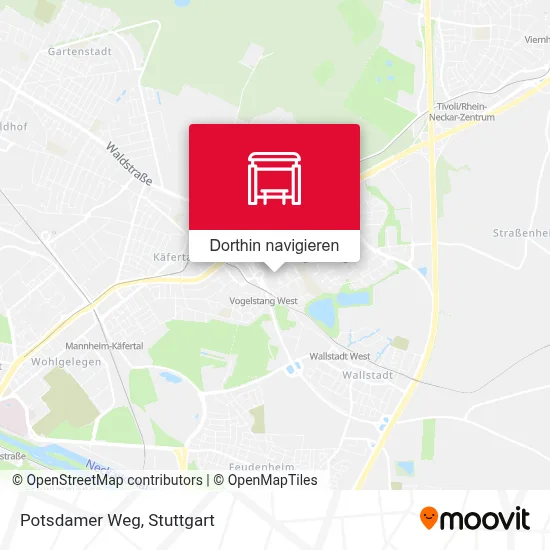 Potsdamer Weg Karte