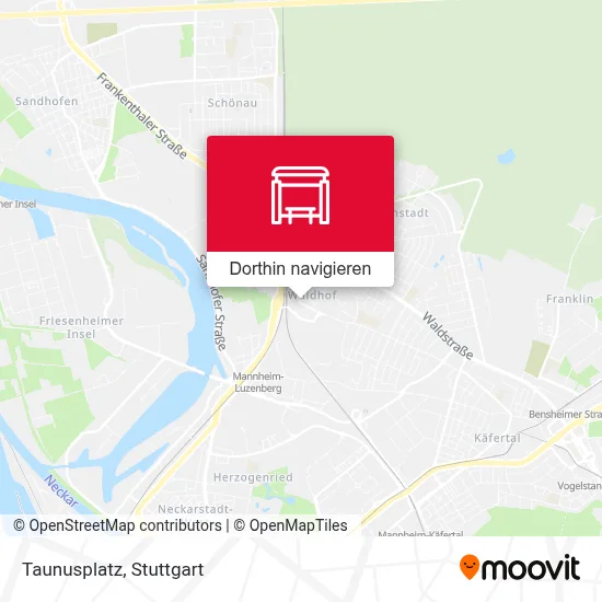 Taunusplatz Karte