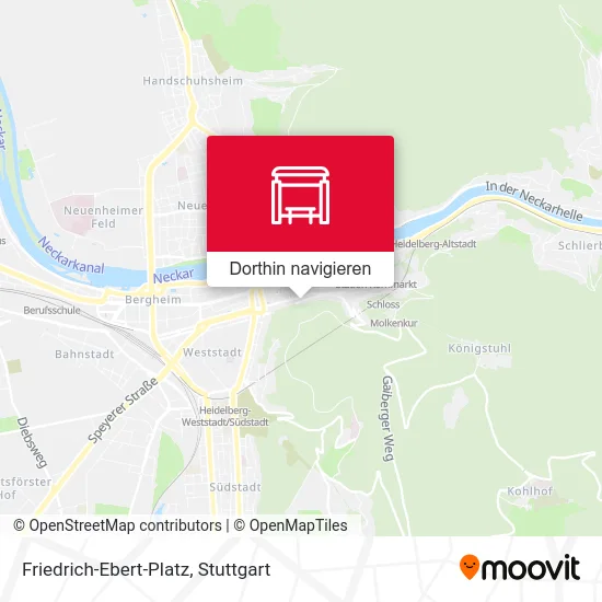 Friedrich-Ebert-Platz Karte