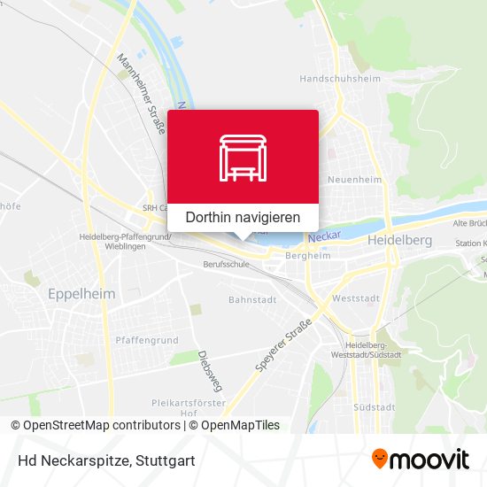 Hd Neckarspitze Karte