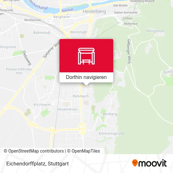 Eichendorffplatz Karte