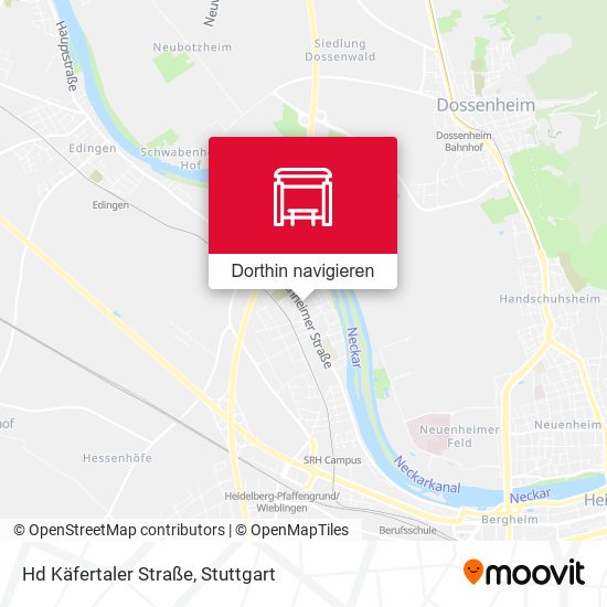 Hd Käfertaler Straße Karte